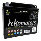 Komotors Bateria Moto Xr 200/nx 350 Sahara 12v 7ah Blindada 