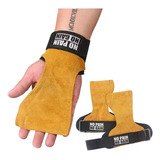 Guantes Gym Muñequera Hombre Mujer Antiderrape Pesas Barra