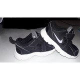 Bellas Zapatillas Nike Bebe Niños Negras T 21