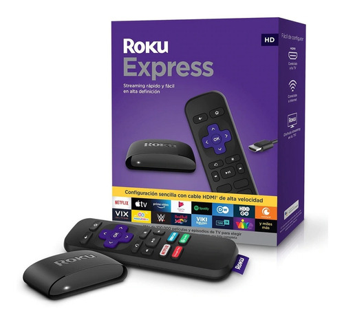 Roku Express Hd Convierte Tv En Smart Tv Streaming 