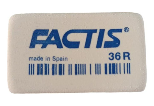 Goma De Borrar 36r Factis Pack 6 Unidades