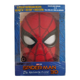 Spider-man De Regreso A Casa Mascara + Bluray 3d + Bluray 