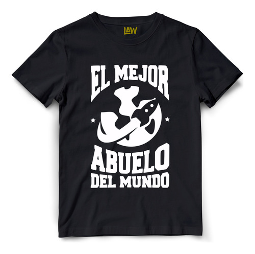 Remera El Mejor Abuelo Del Mundo - Dia Del Padre - Unisex