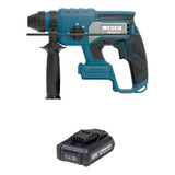 Furadeira Martelete Wesco Ws2806 + 1 Bateria 2ah 18v S/carrg