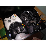 2 Joysticks Originales Xbox 360 Con Receptor Y Auriculares