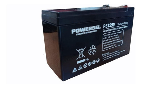 Batería 12v -9ah  Powersel