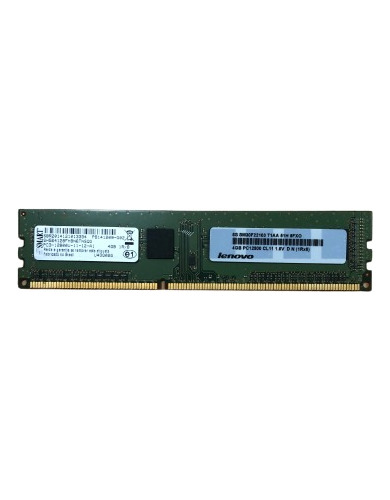 Memória Ram 4gb Ddr 3 Color Verde Usado P/n S43q02g