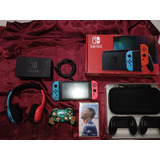 Nintendo Swich De 32 Gb + Cascos + Fifa 22 + Mando, Etc