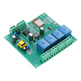 De Placa De Desarrollo Module Relay Wifi Esp8266 De 4