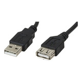 Cable Usb 2.0 Extensor 1.8 Metros Xtech Xtc 301 Negro