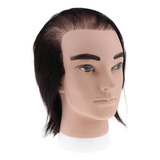 Cabeza De Maniquí Masculino De Pelo Humano Calvo