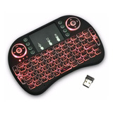 Mini Teclado Inalámbrico Para Tv Con Mouse Touchpad