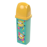 Porta Escova De Dente E Pasta Estojo Infantil Viagem Escolar Cor Minions