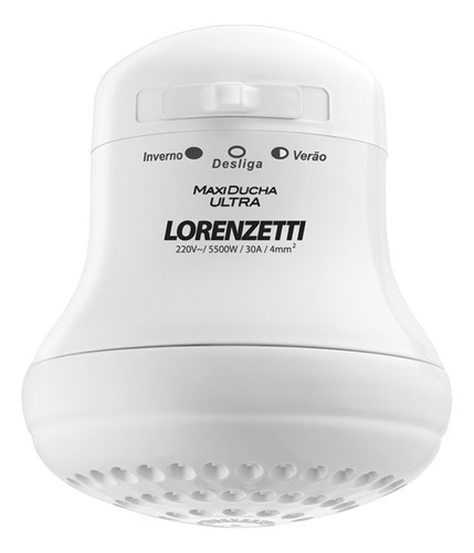 Ducha Elétrica Maxi Ducha 3 Temperaturas 220v - Lorenzetti