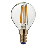 Ampolleta Led Filamento M/bola 4w 3000k E14 Westinghouse