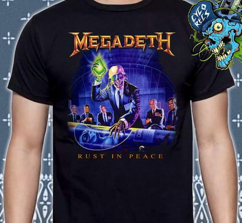 Megadeth - Rust In Peace - Thrash - Rock - Polera- Cyco Reco