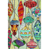 Toland Casa Jardin Vidrieras Adornos Decorativos Multicolor