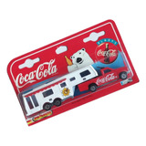 Camioneta Coca-cola Con Trailer Casa Carrocasa Majorette