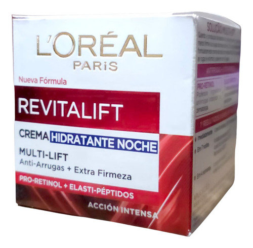 Crema Antiarrugas Loreal Revitalift Cuidado Noche Intensiva