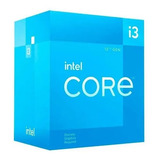 Processador Intel Core I3-12100f, Cache 12mb 3.3ghz Lga 1700