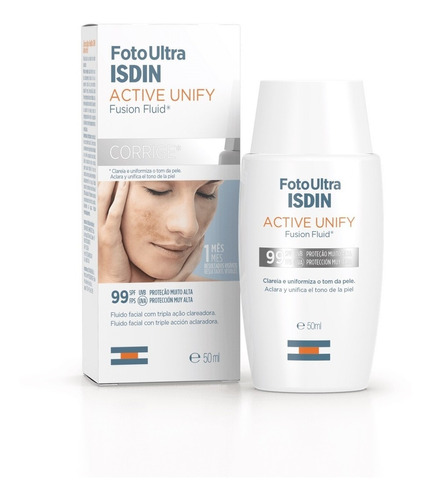 Isdin Protector Fluido Fpd99  Foto Ultra Active Unify  50ml