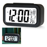 Reloj Despertador Electrónico Recargable Luminoso Inteligent