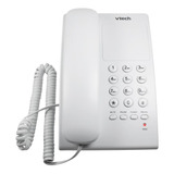 Telefone Vtech  Vtc105w C/ Fio Digital  De Mesa - Branco