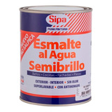 Esmalte Al Agua Blanco Semibrillo 1 Gl