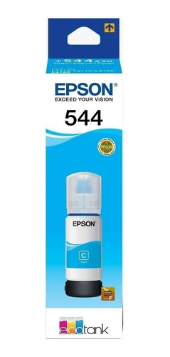 Botella De Tinta Epson #544 Cyan Original T544220-al