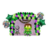 Kit De Decoracion Fiesta Cumpleaños Globos Avengers Hulk 79p