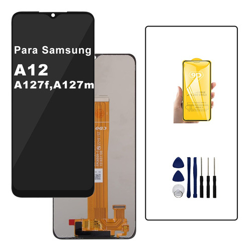 Pantalla Pantalla Táctil Para Samsung Galaxy A12 A127 Lcd 