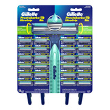 Máquina Para Afeitar Gillette  Prestobarba2 Ultragrip Descartable 24 U