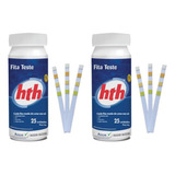 2 Hth Fita Teste Cloro, Ph, Alcalinidade E Acido Cianúrico