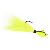 Isca Artificial Marine Sports Streamer Jig By Jh 15g Fundo Cor Amarelo