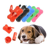 Dispensador Bolsas De Basura Para Fecas De Perro + 3 Rollos