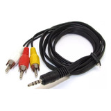 Cable Rca A Micro Plug 3.5mm Audio Y Video
