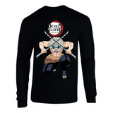 Camiseta Demon Slayer Msk Manga Larga Camibuso Sueter