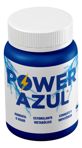 Suplemento Natural Power Azul - Pote 30 Cáps