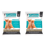 Gattini Premium Piedras Aglomerantes Bentonita Pack 4kg X2u