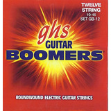 Cuerdas Guitarra Electrica Gb-12xl Ghs Boomers