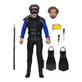 Neca Jaws Shark Cage Hooper 8in Clothed Action Figure