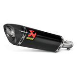 Escape Akrapovic S-k4so6-apc Moto Kawasaki Z 400 Carbono