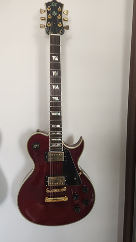 Guitarra Sx Les Paul Custom (2200 Ms)