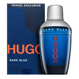 Perfume Hugo Dark Blue 75ml Edt - mL a $2880