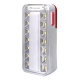 Linterna 14 Led De Emergencia Recargable Usb Macrotel Color Blanco