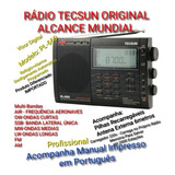 Rádio Original Tecsun Pl-660 - Fm,am,oc,om,ol,air,ssb,pll,sw