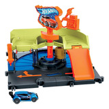 Autolavado De La Ciudad Pista Juguete Para Niños Hot Wheels