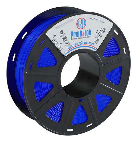 Filamento Printalot Pla 1.75mm X 1kg 3d Azul Fluo Ee3d