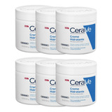 Combo X6 Cerave Crema Hidratante Pote 454gr