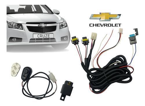 Kit De Carelos / Faros Antiniebla Para Cruze 2013 Chevrolet Foto 3